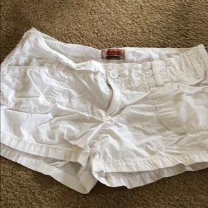 White No Boundaries Shorts